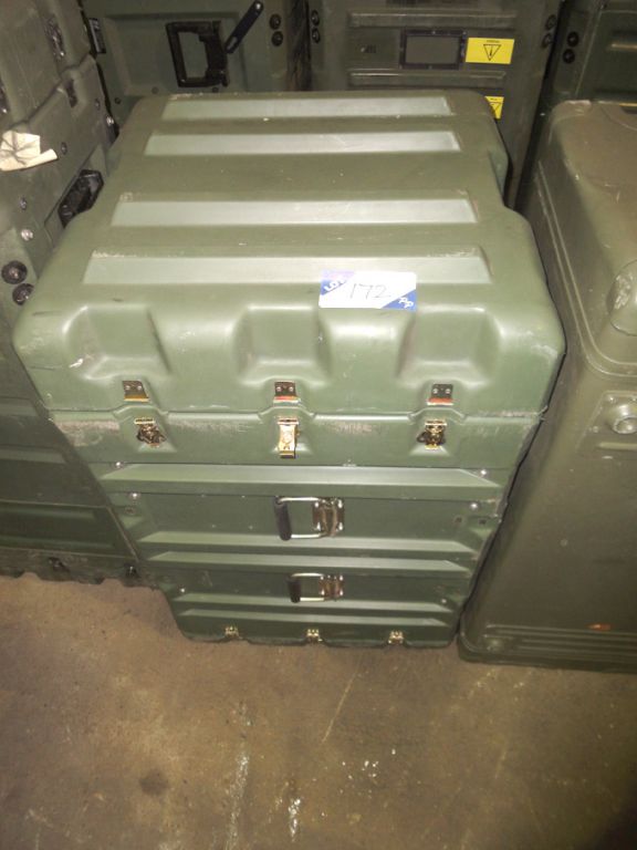 Hardigg green mobile flight storage case, internal...