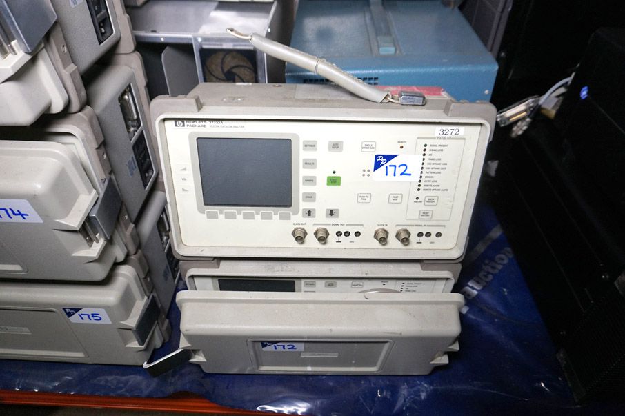2x HP 37732A telecom / datacom analysers