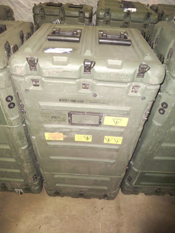 Hardigg green mobile flight storage case, internal...