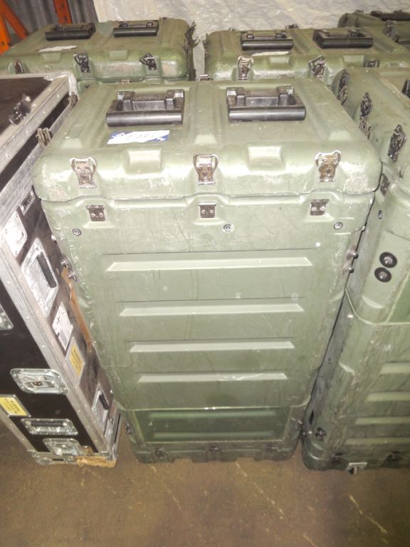 Hardigg green mobile flight storage case, internal...