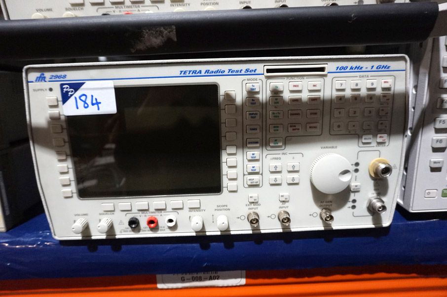 IFR 2968 tetra radio test set, 100kHz-1GHz, s/n 29...