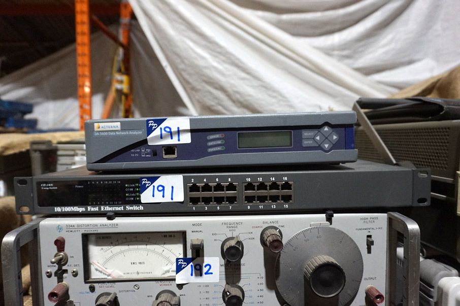 Acterna DA-3400 data network analyser, CF-16N 10 /...