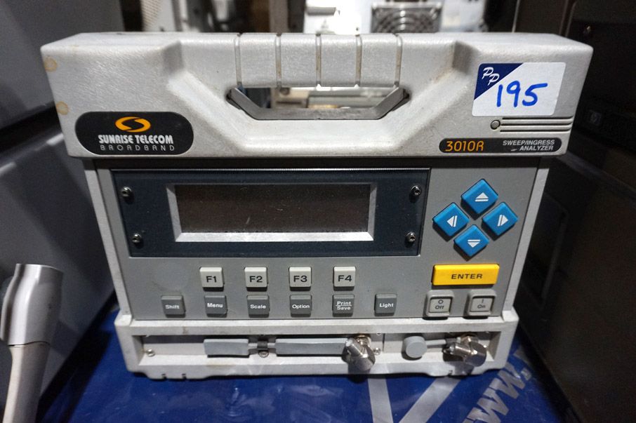 Sunrise Telecom Broadband 3010R sweep / ingress an...
