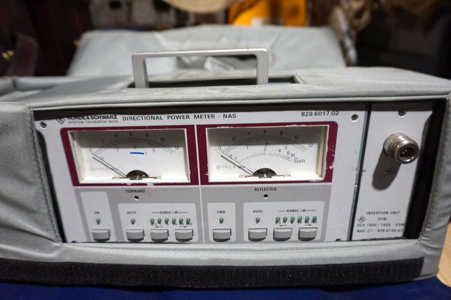 Rohde & Schwarz NAS directional power meter & inse...