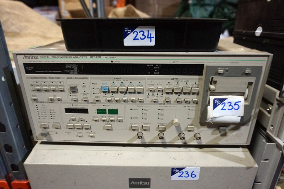 Anritsu ME520B digital transmission analyser recei...