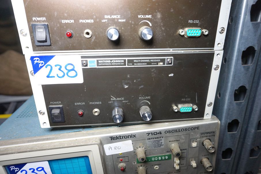 Watkins-Johnson WJ-8690A/MCR multi channel receive...