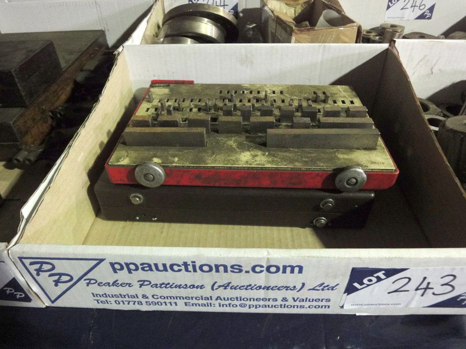 Coventry imperial slip gauge set, Matrix E-81 work...