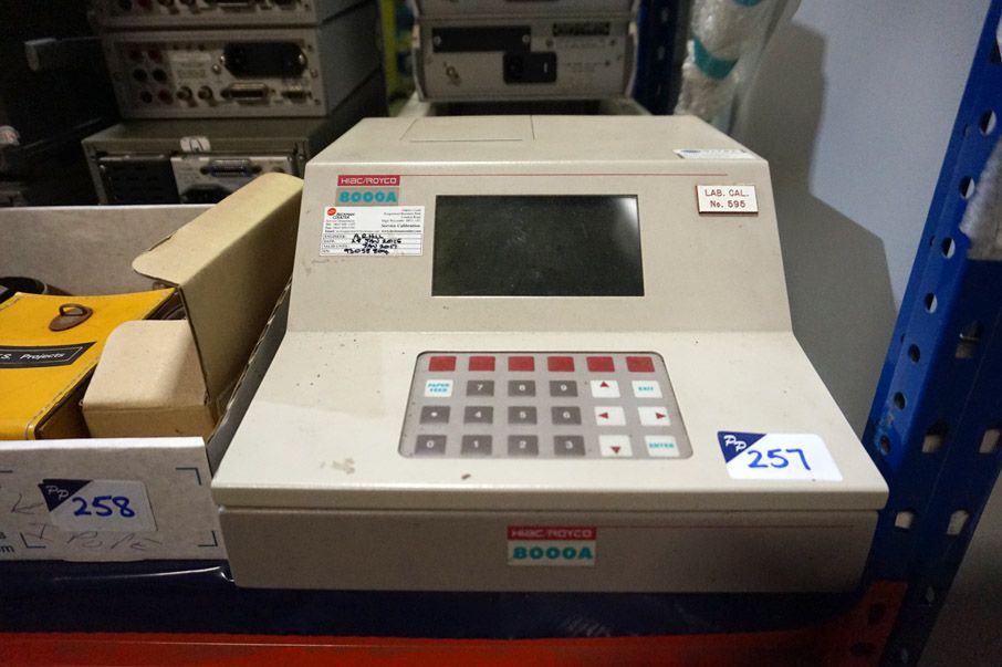 Hiac / Royco 8000A digital printer