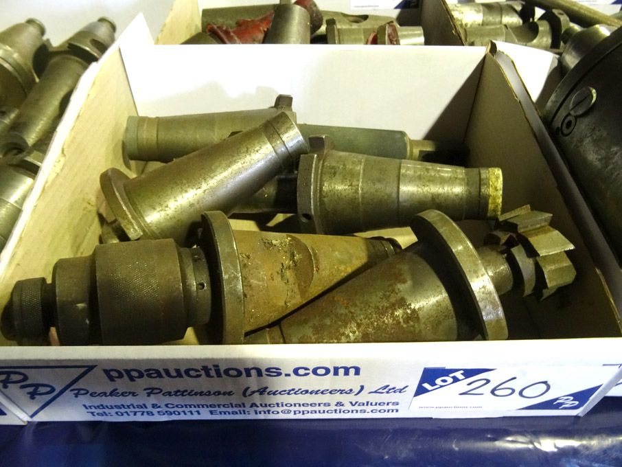 5x BT50 taper tool holders for CME, Correa (some w...