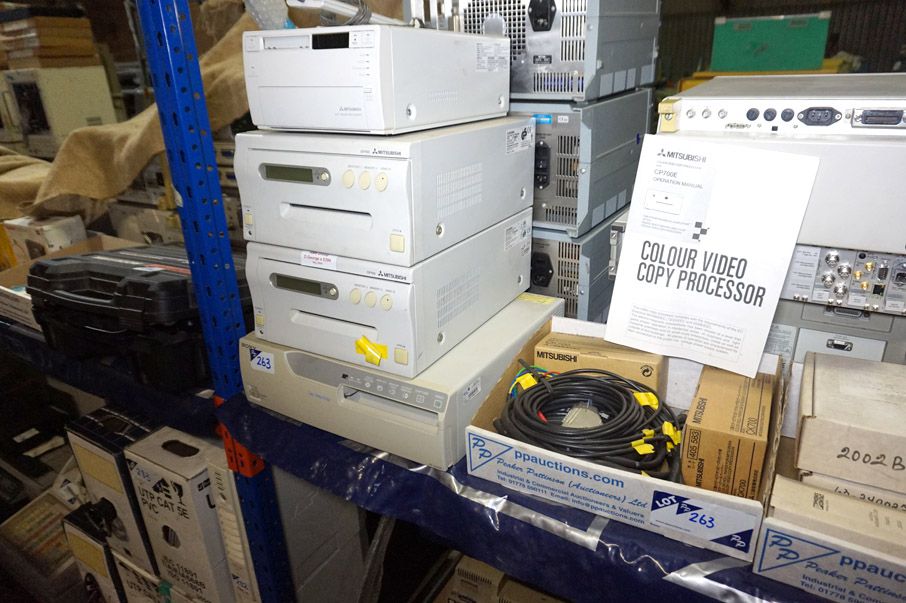 Mitsubishi DX2000-E DAT image recorder, 2x Mitsubi...