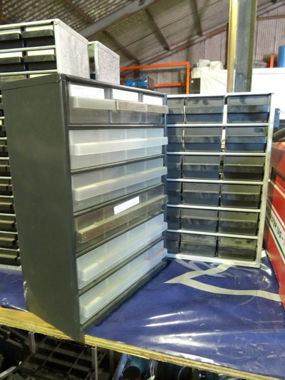 2x 8 drawer compartments - lot located at: Aunby,...