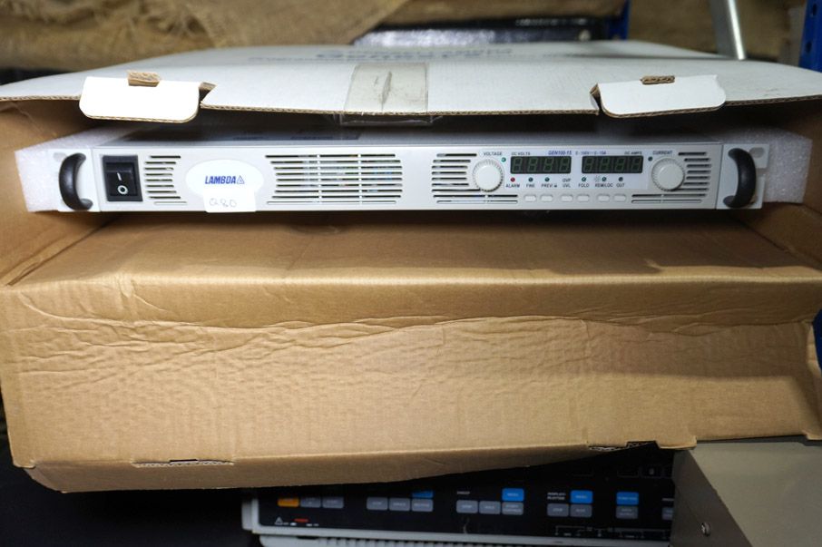 Lambda Gen 100-15 programmable PSU, 0-100v, 0-15A...