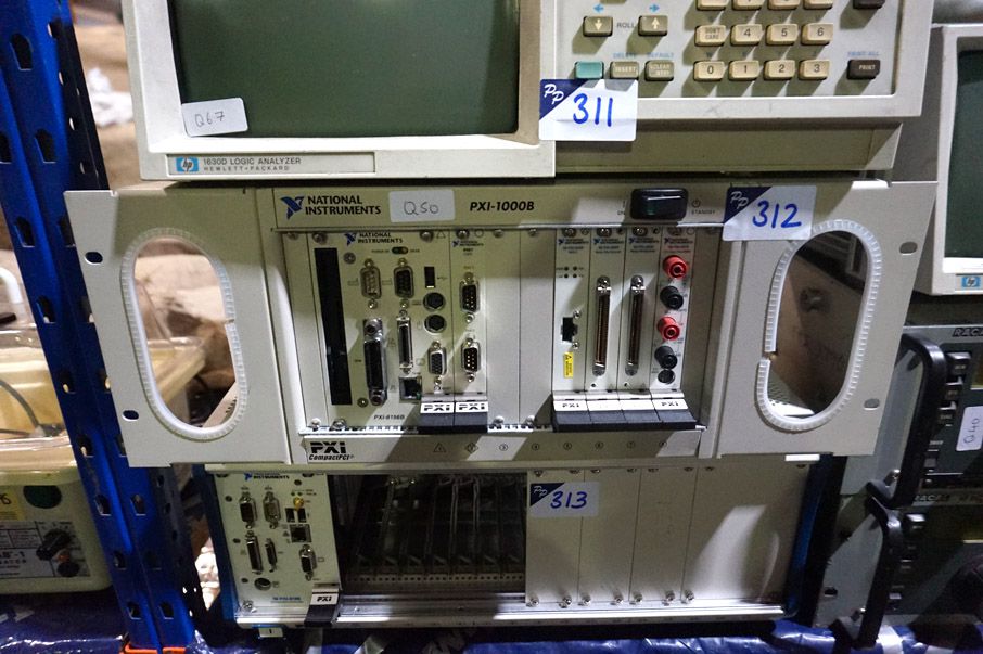National Instruments PXi-1000B mainframe with PXi...