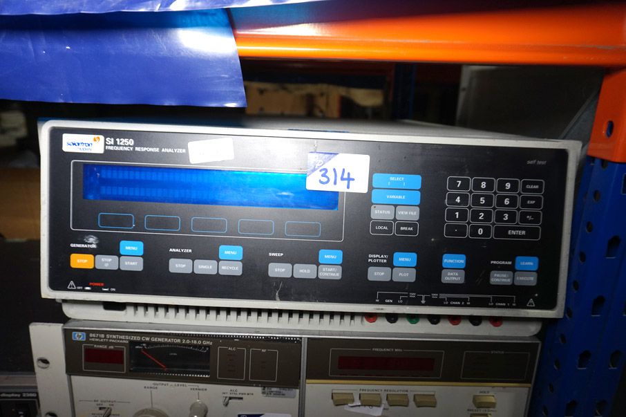 Solartron SI1250 frequency response analyser