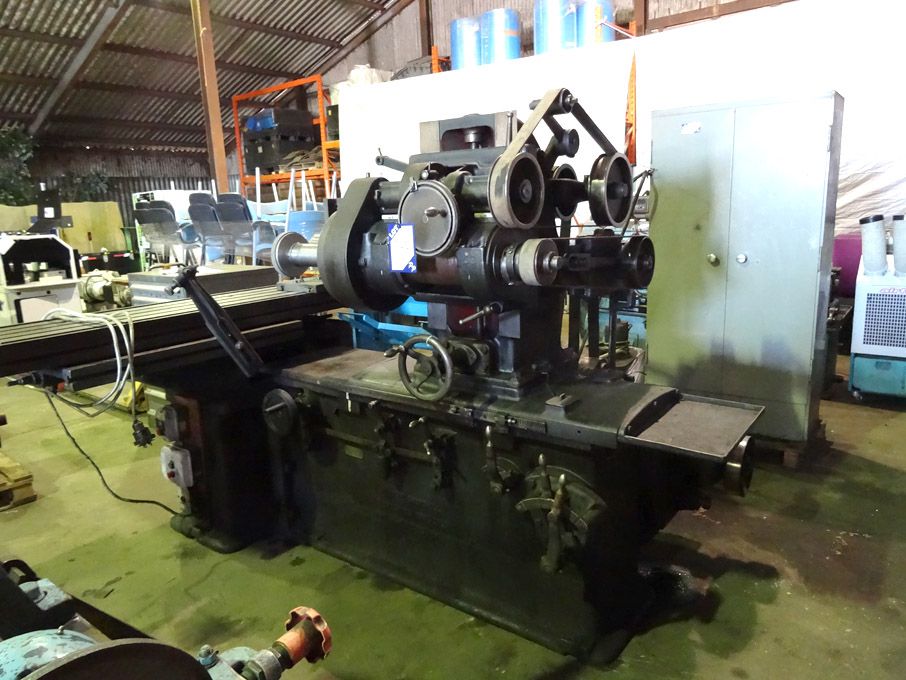 Churchill planetary grinder, 80x16" table, belt dr...