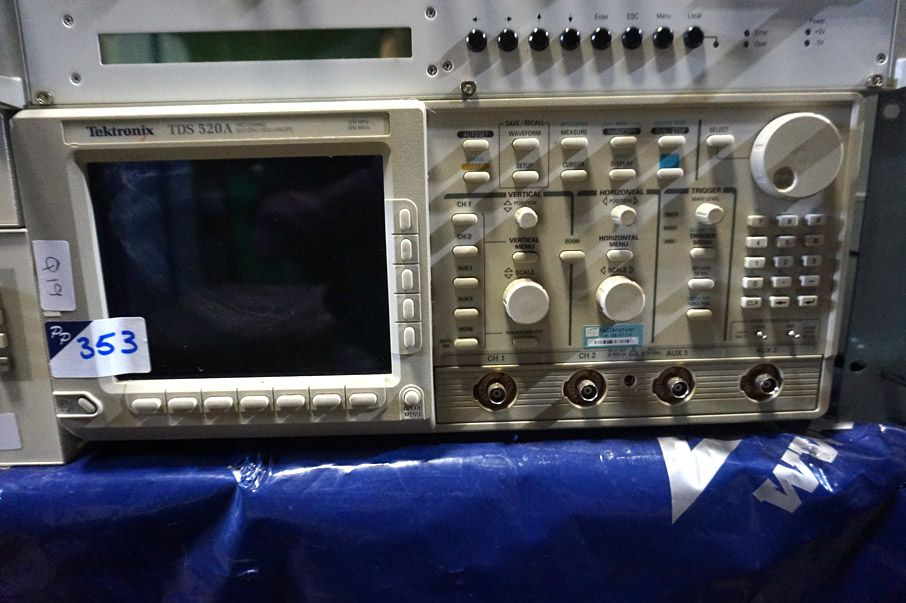 Tektronix TDS520A 500MHz oscilloscope, 5--MS/s