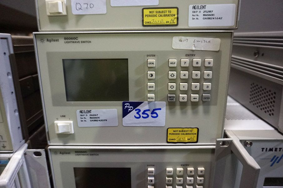 Agilent 86060C lightwave switch, opt 002, 012, 051...