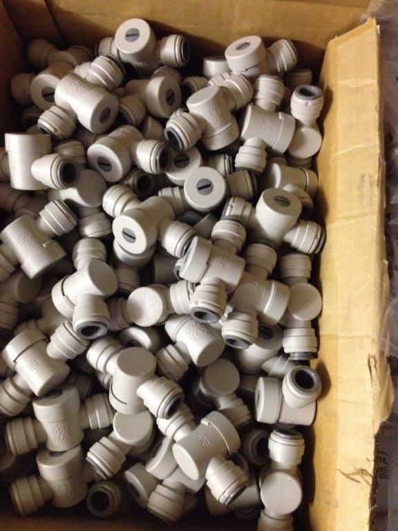 John Guest fittings inc: 160x 1/2ISV, 400x PM01080...