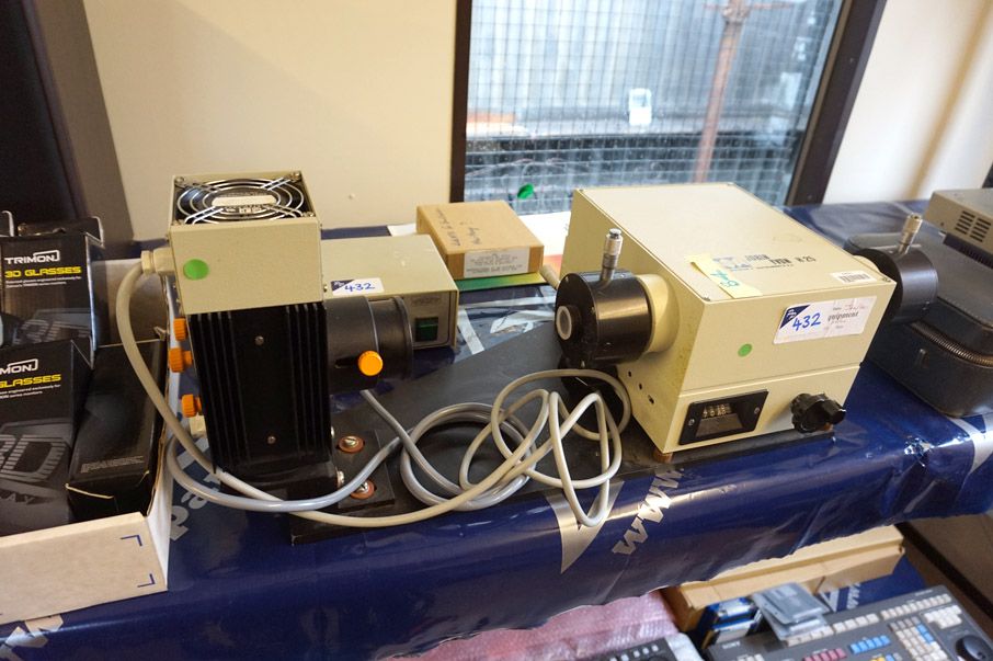 Jobin Yvon H25 monochromator with Spindler & Hoyer...