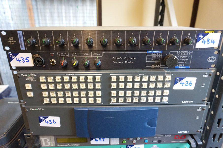CTP Systems PL4XX editors earpiece volume control...