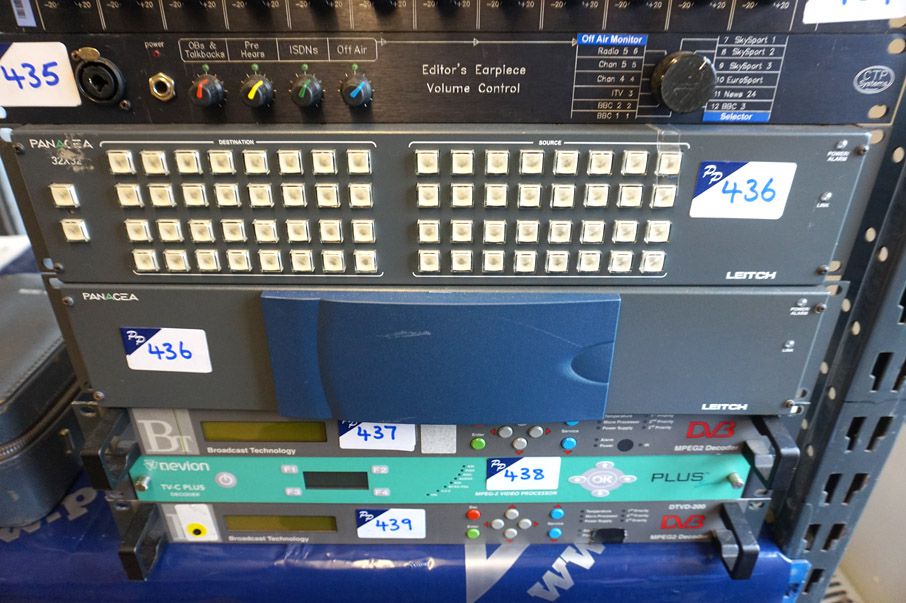 2x Leitch Panacea 32x32 video router