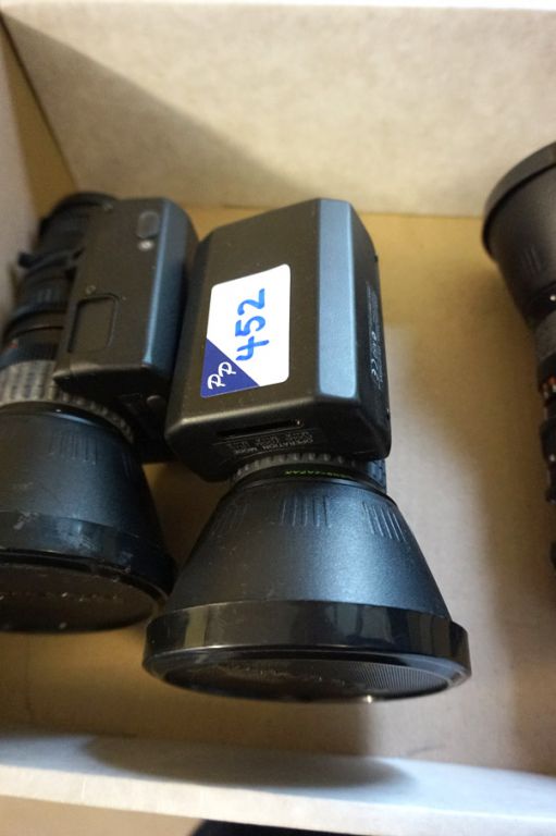 Fujinon zoom lens, VCL-0716BXA, S16X7.3BMD-D38
