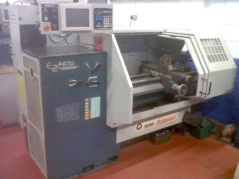 Bridgeport Ez Path CNC lathe, 3000rpm, 210mm CH x...