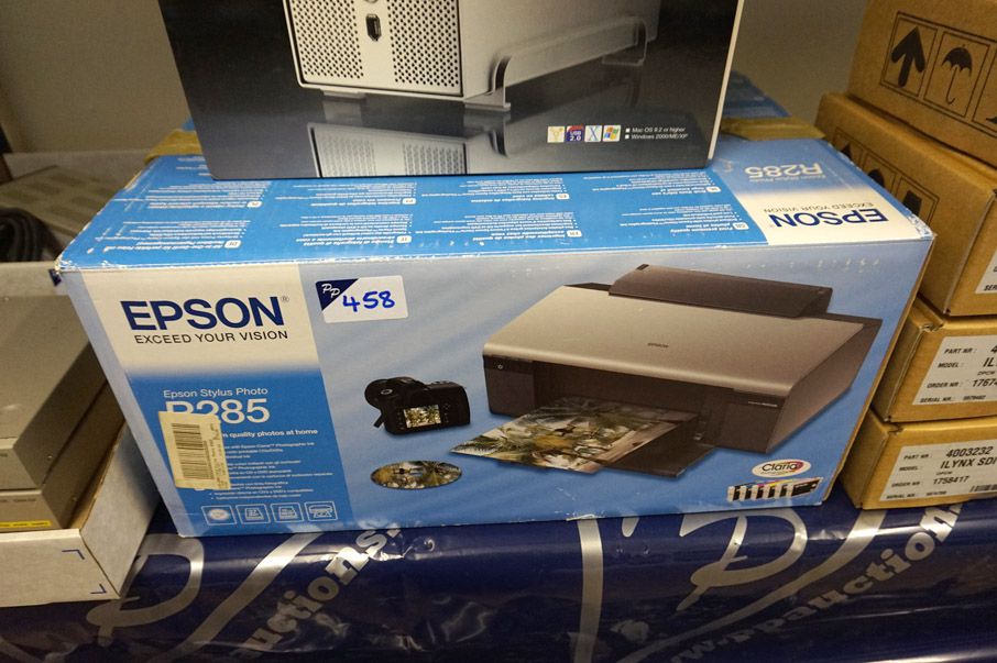 Epson R285 stylus photo printer (boxed)