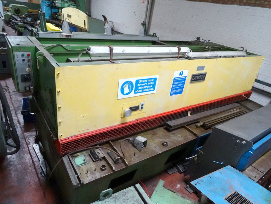 Darley GTS4000-6 hydraulic guillotine, 4000mm x 6m...