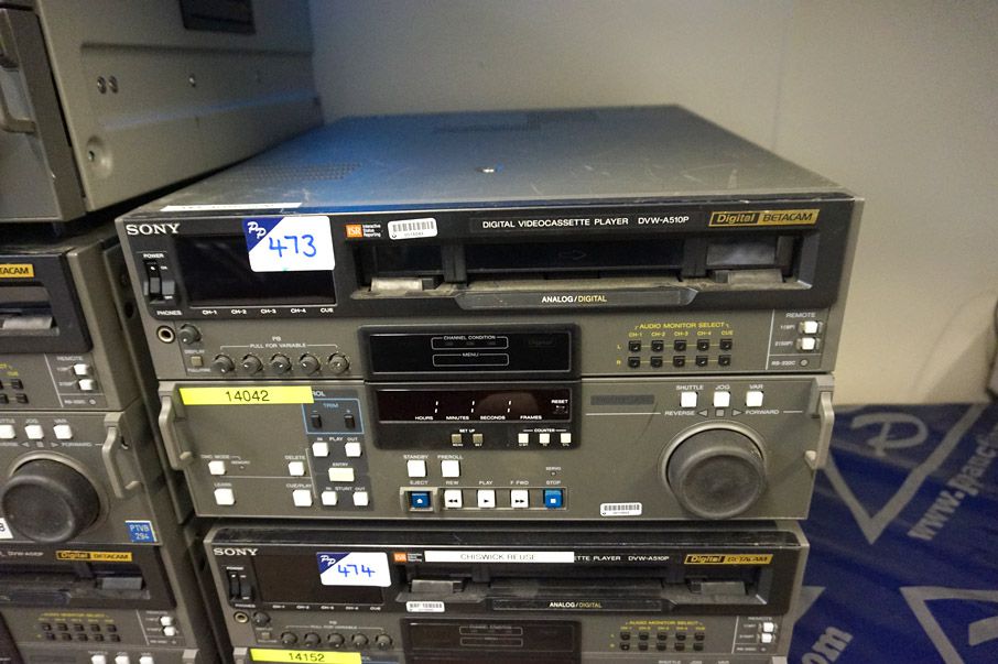 Sony Digital Betacam DVW-A510P digital video casse...