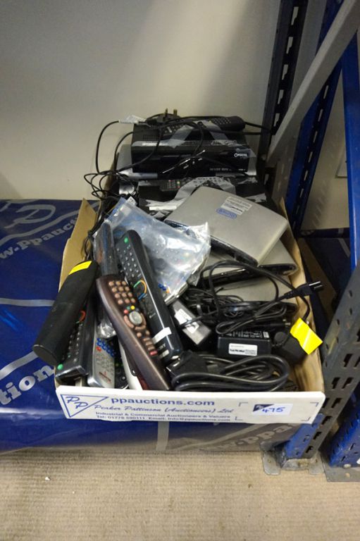 Qty various HD Freeview boxes inc: Goodmans, Sharp...