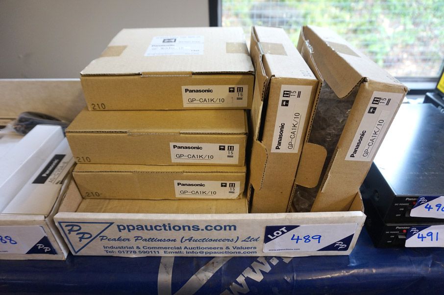 6x Panasonic GP-CAIK/10 cable set (boxed / unused)