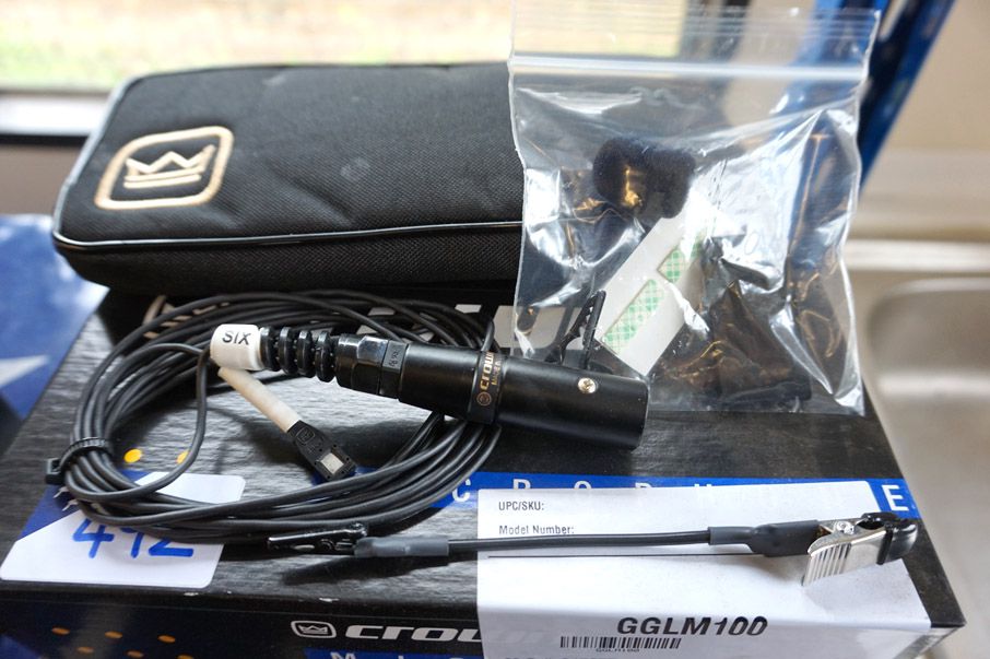 4x Crown GLM 100 miniature omnidirectional condens...