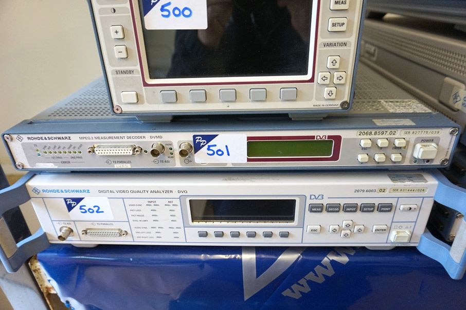 Rohde & Schwarz MPEG2 measurement decoder