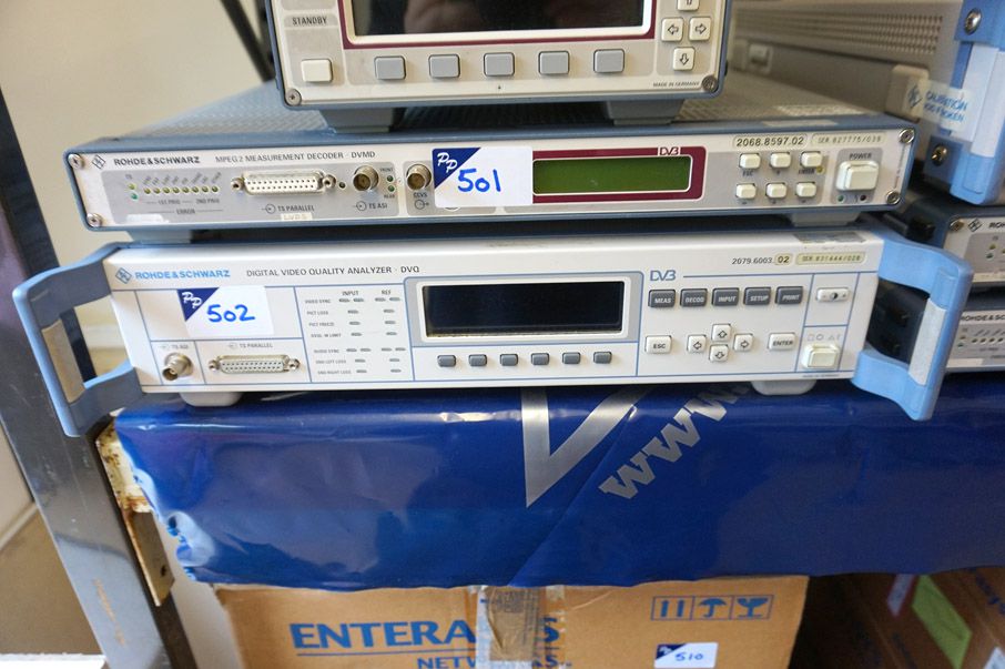 Rohde & Schwarz DVQ digital video quality analyser