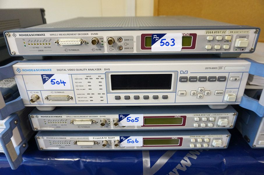 Rohde & Schwarz DVQ digital video quality analyser