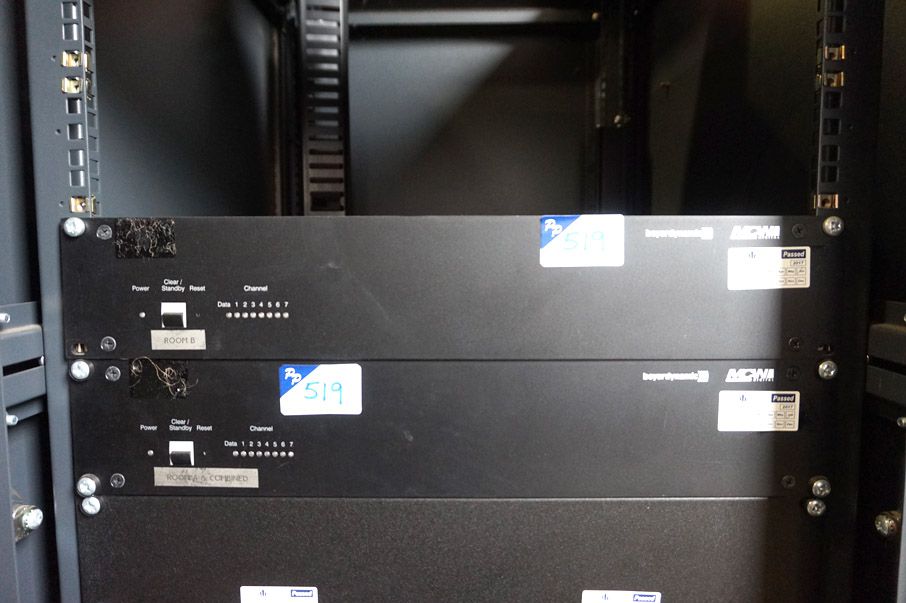 2x Beyerdynamic MCW-D200 rack type digital discuss...