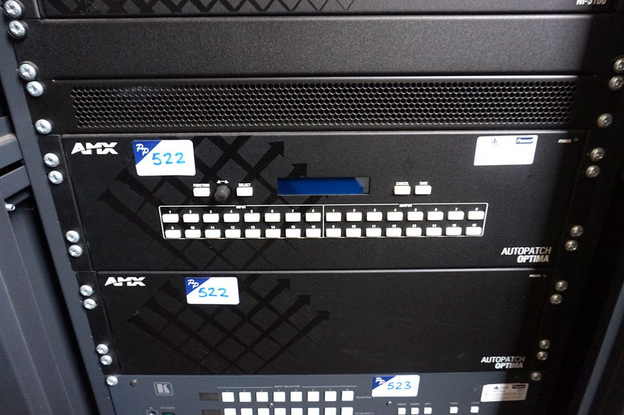 AMX Optima Auto patch switch controller, Kramer VS...