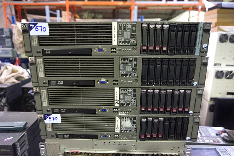 4x HP Proliant DL380 G5 servers
