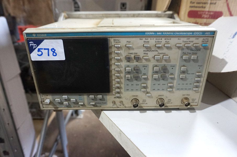 Gould (DSO) 465 oscilloscope, 200Ms / sec, 100mMHz