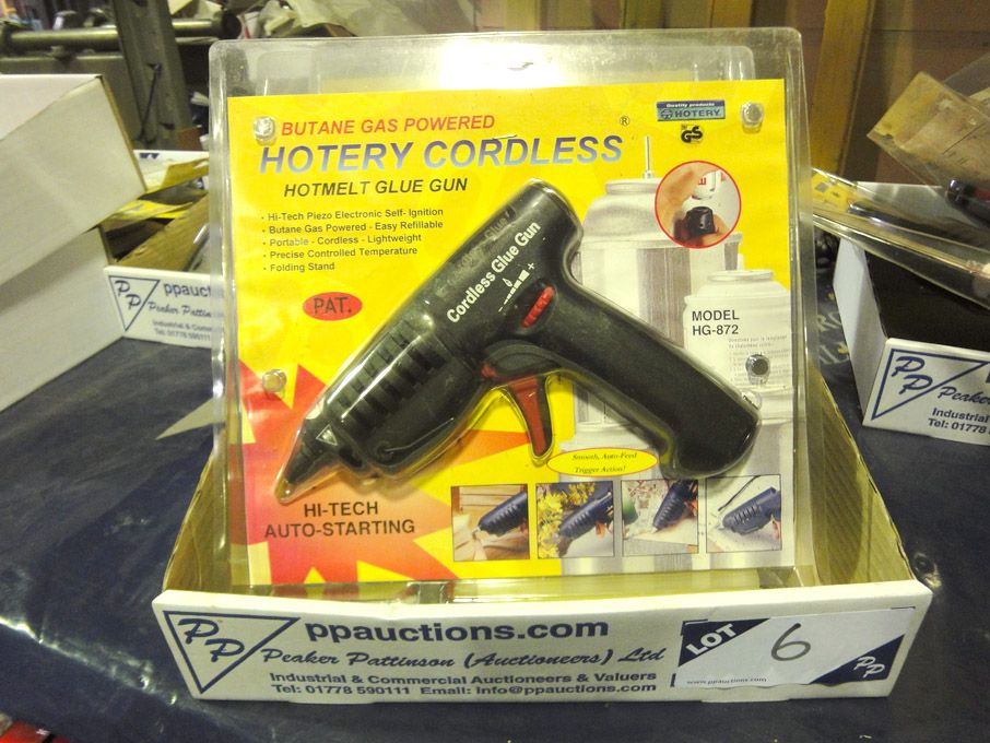 4x Hotery HG-872 cordless butane gas powered hot m...
