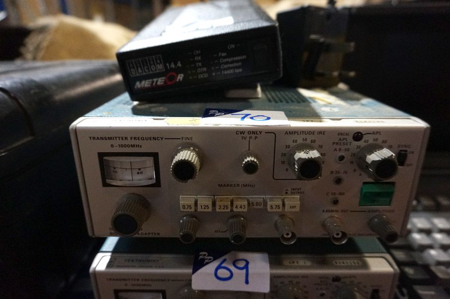 Tektronix 1405 OPT.1 TV sideband adapter
