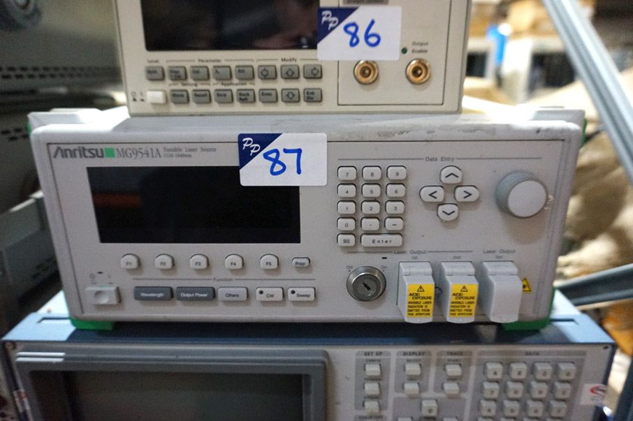 Anritsu MG9541A tunable laser source, 1510-1640nm