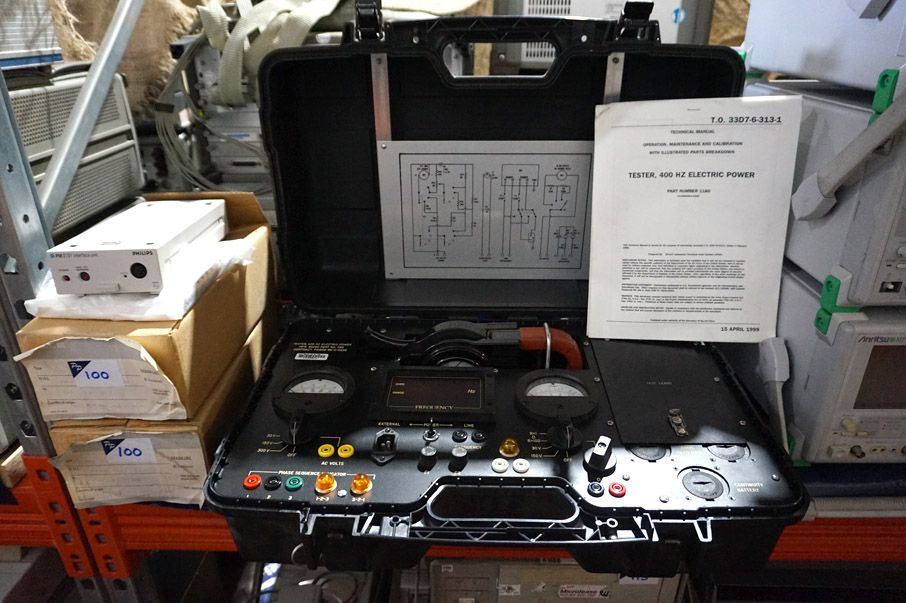 Electric 400 H2 power tester in carry case