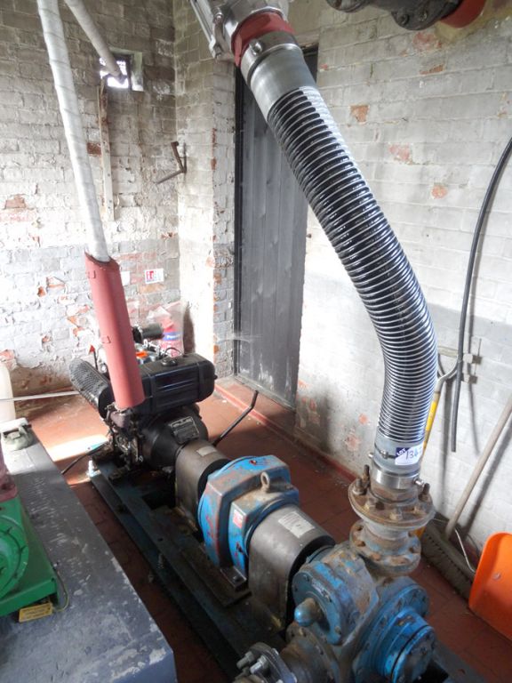 Technodrive type BD 110/15 diesel pump & valve s/n...