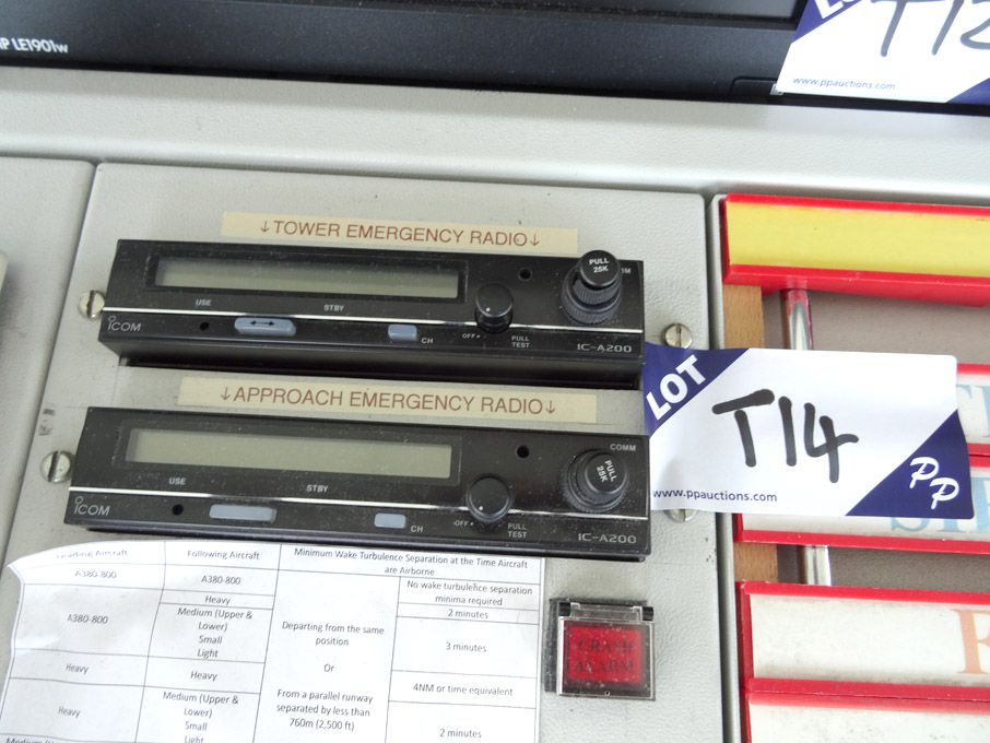 2x Icom IC-A200 emergency transceivers
