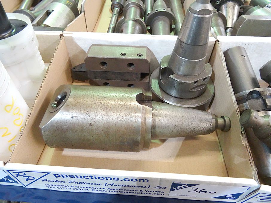 2x BT50 taper tool holders for CME, Correa (some w...