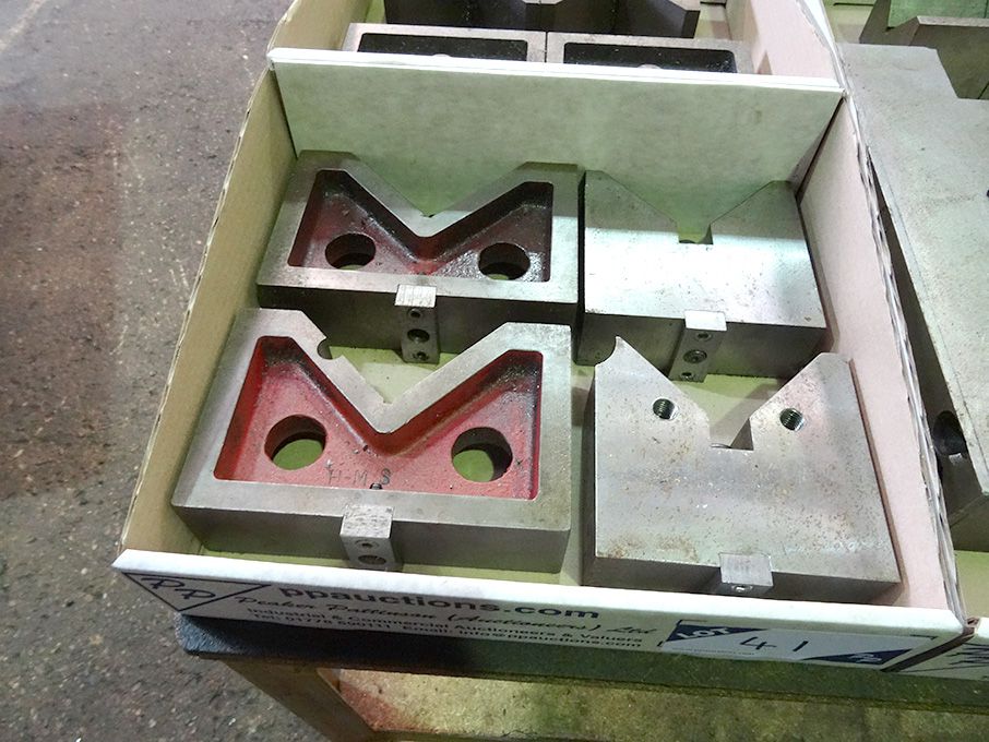Pair 7" Vee blocks & pair 5" Vee blocks