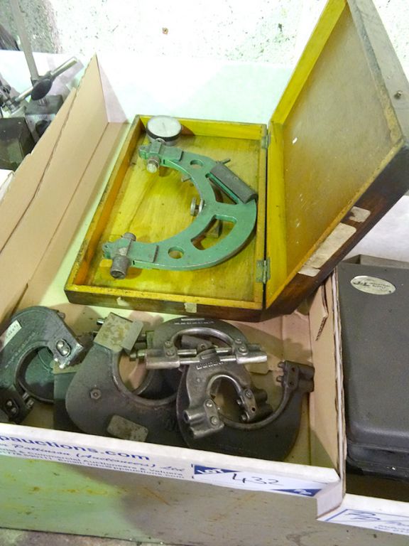 Qty Eeseset thread caliper gauges etc