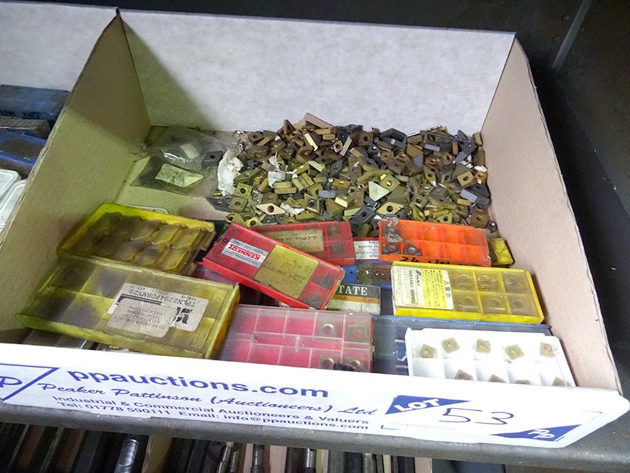 Qty Seco, Kennametal etc tips